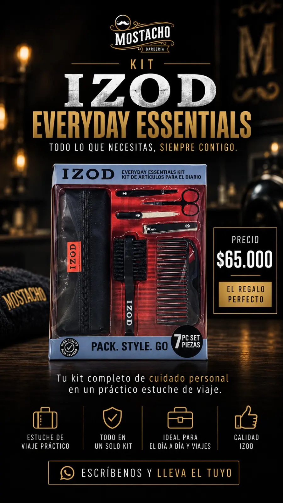 Kit IZOD Everyday Essentials